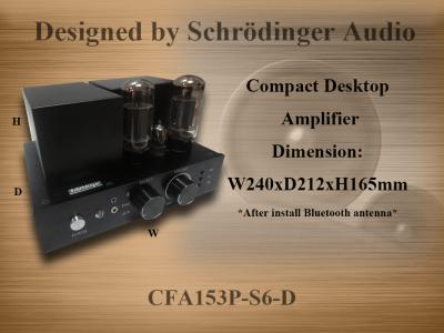 Schrödinger Audio (Confield Technology Limited) Desktop Vacuum Tube Amplifier with Bluetooth, DAC and Subwoofer photo 4